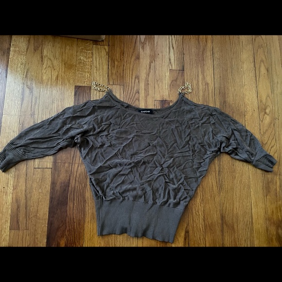 Bebe chain shoulder top - Picture 2 of 4